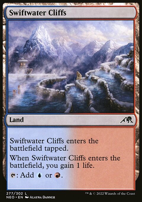 Swiftwater Cliffs [Kamigawa: Neon Dynasty]