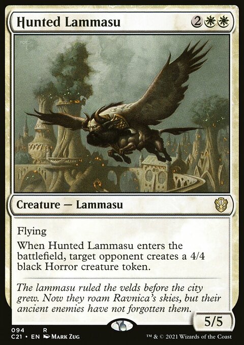 Hunted Lammasu [Commander 2021]