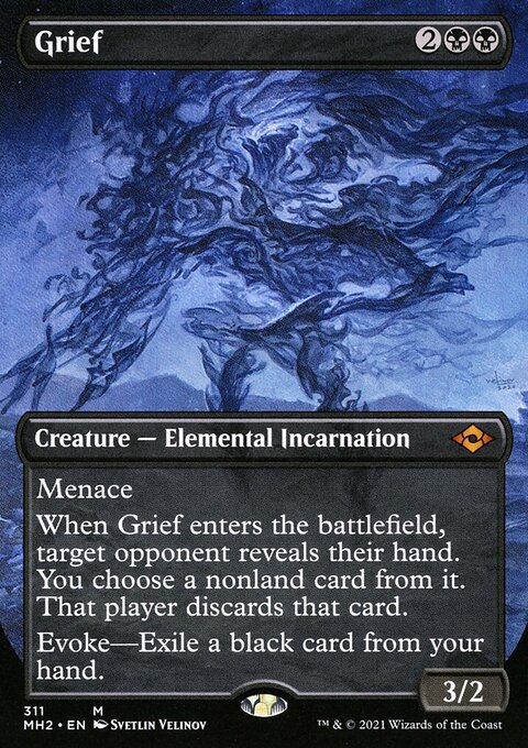 Grief (Borderless Alternate Art) [Modern Horizons 2]