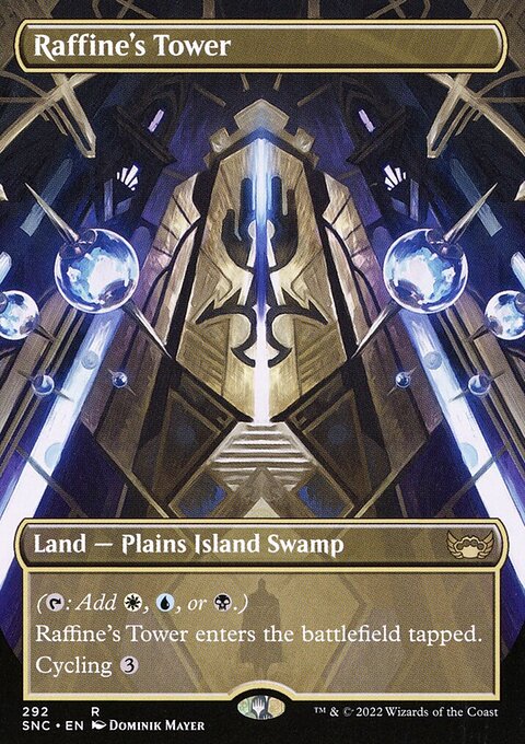 Raffine's Tower (Borderless Alternate Art) [Streets of New Capenna]