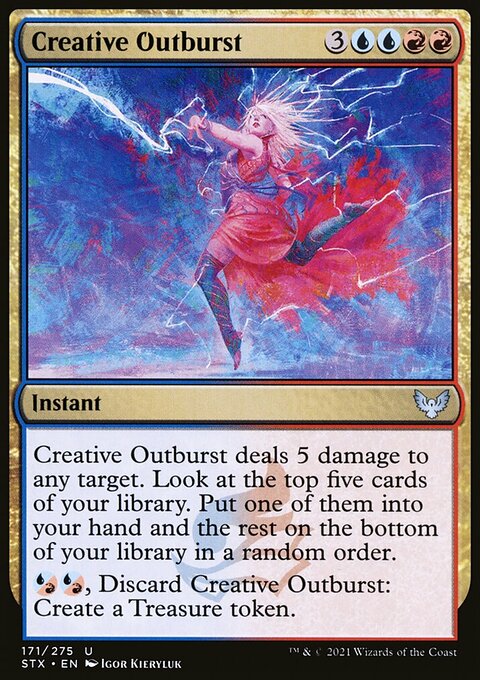 Creative Outburst [Strixhaven: School of Mages]