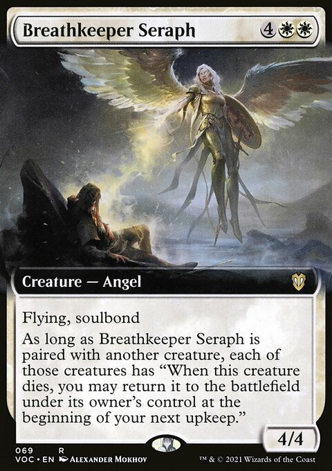 Breathkeeper Seraph (Extended Art) [Innistrad: Crimson Vow Commander]