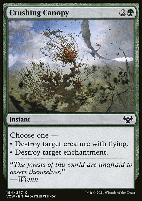 Crushing Canopy [Innistrad: Crimson Vow]