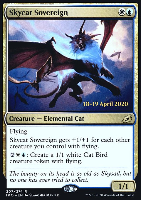 Skycat Sovereign [Ikoria: Lair of Behemoths Prerelease Promos]