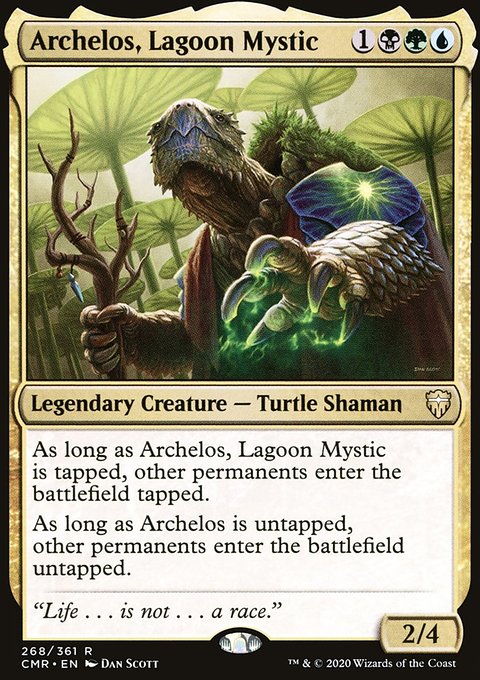 Archelos, Lagoon Mystic [Commander Legends]