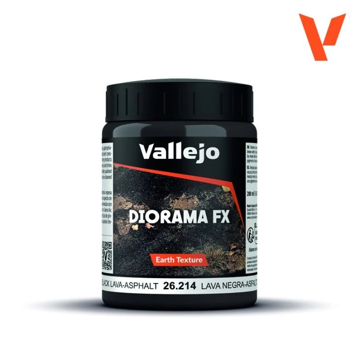 Vallejo Diorama Effects - Black Lava 200ml