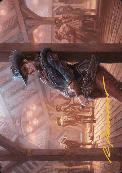 Marchesa, Dealer of Death Art Card [Outlaws of Thunder Junction Art Series]