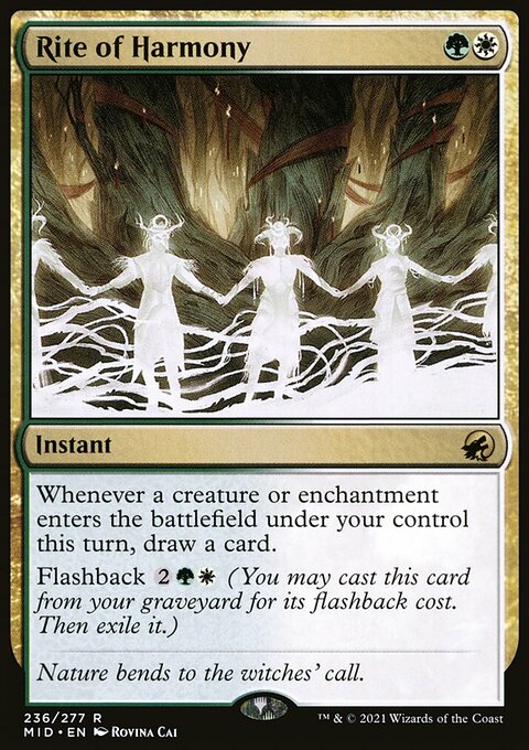 Rite of Harmony [Innistrad: Midnight Hunt]