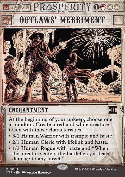 Outlaws' Merriment [Outlaws of Thunder Junction: Breaking News]