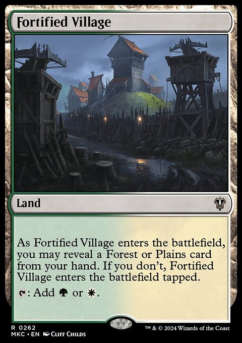 Fortified Village [Murders at Karlov Manor Commander]