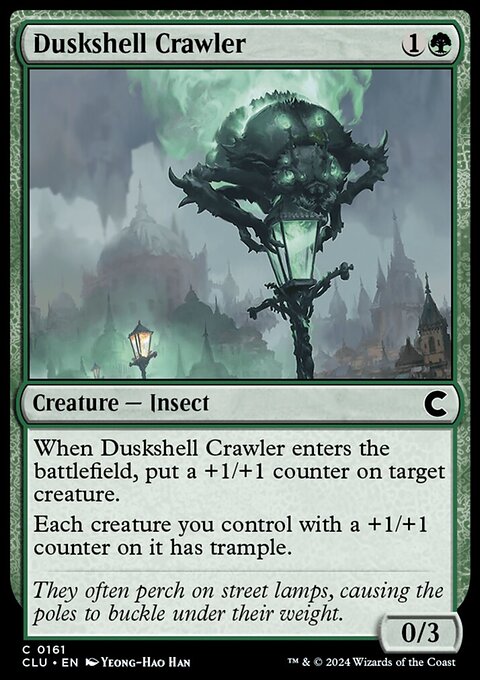 Duskshell Crawler [Ravnica: Clue Edition]