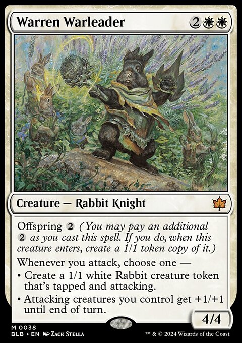 Warren Warleader [Bloomburrow]