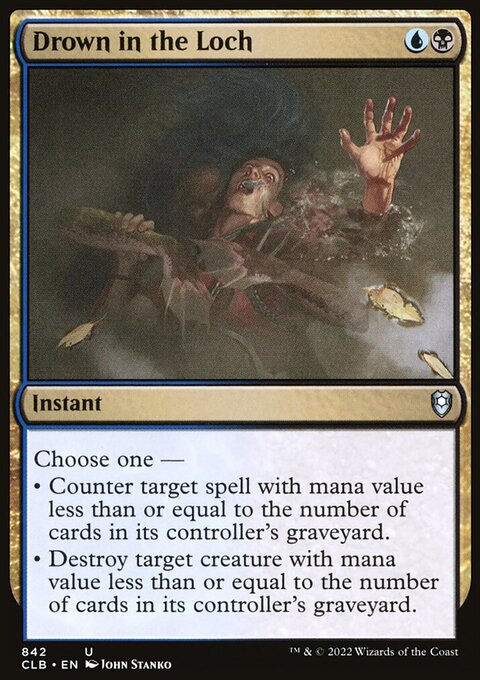 Drown in the Loch [Commander Legends: Battle for Baldur's Gate]
