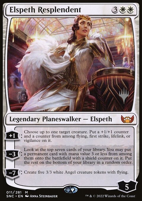 Elspeth Resplendent (Promo Pack) [Streets of New Capenna Promos]