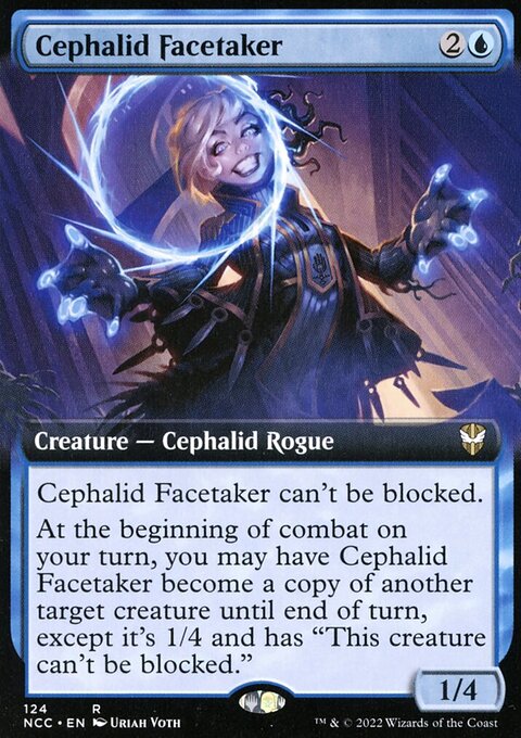 Cephalid Facetaker (Extended Art) [Streets of New Capenna Commander]