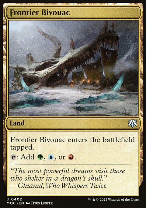 Frontier Bivouac [March of the Machine Commander]