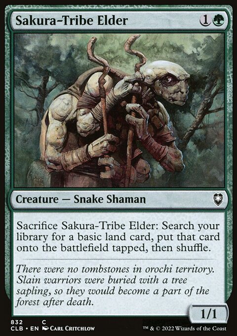 Sakura-Tribe Elder [Commander Legends: Battle for Baldur's Gate]