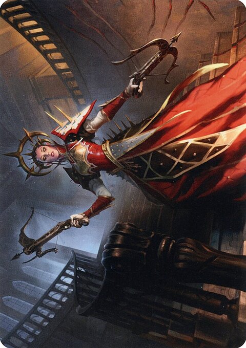 Bloodthirsty Adversary Art Card [Innistrad: Midnight Hunt Art Series]