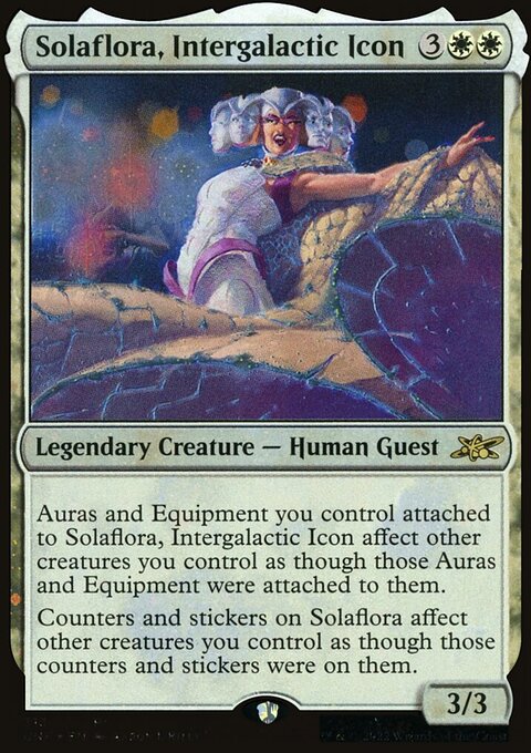 Solaflora, Intergalactic Icon (Galaxy Foil) [Unfinity]