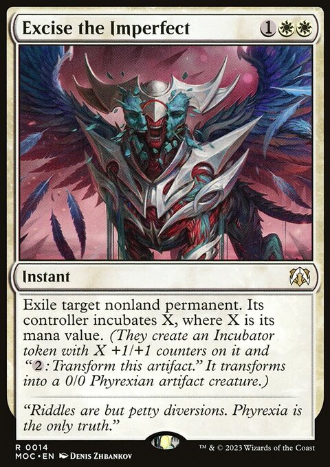 Excise the Imperfect [March of the Machine Commander]