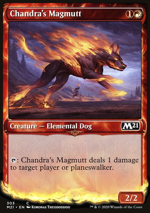 Chandra's Magmutt (Showcase) [Core Set 2021]