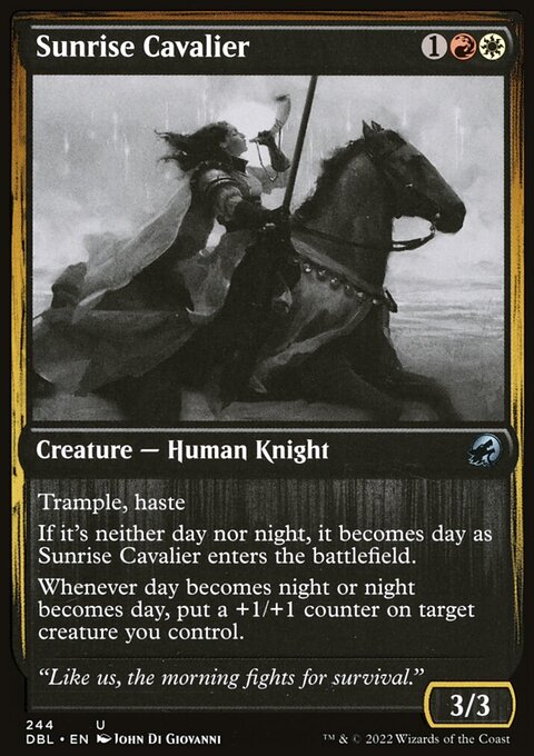 Sunrise Cavalier [Innistrad: Double Feature]