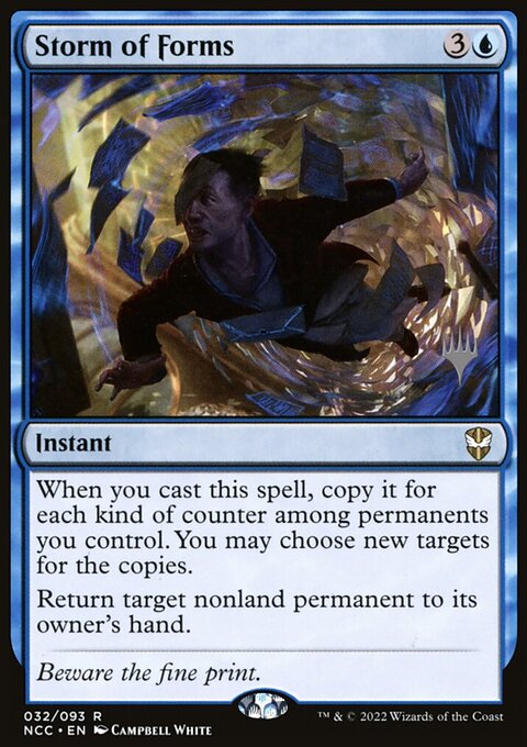 Storm of Forms (Promo Pack) [Streets of New Capenna Commander Promos]