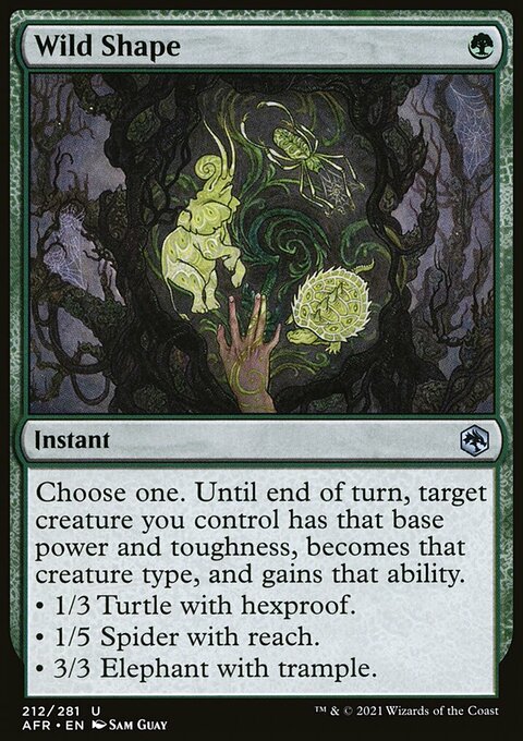 Wild Shape [Dungeons & Dragons: Adventures in the Forgotten Realms]