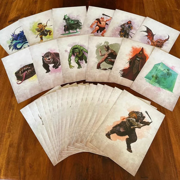 Copy of Beadle & Grimm's Encounter Cards - Challenge Rating 0-6: Pack 1