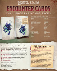 Copy of Beadle & Grimm's Encounter Cards - Challenge Rating 0-6: Pack 1