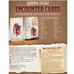 Beadle & Grimm's Encounter Cards - Challenge Rating 0-6: Pack 2