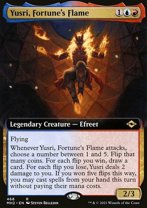 Yusri, Fortune's Flame (Extended Art) [Modern Horizons 2]
