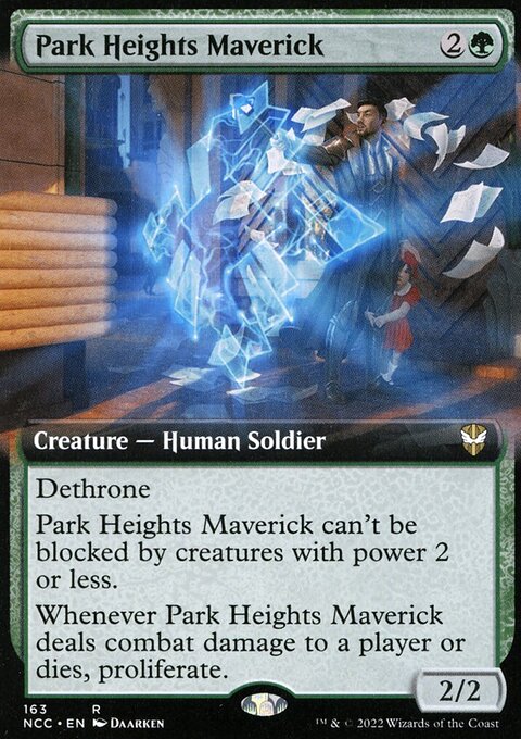 Park Heights Maverick (Extended Art) [Streets of New Capenna Commander]