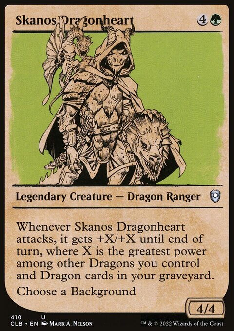Skanos Dragonheart (Showcase) [Commander Legends: Battle for Baldur's Gate]