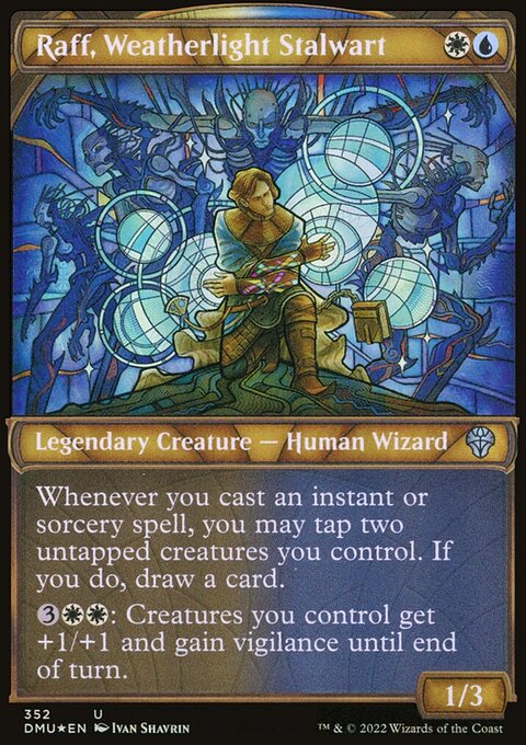 Raff, Weatherlight Stalwart (Showcase Textured) [Dominaria United]