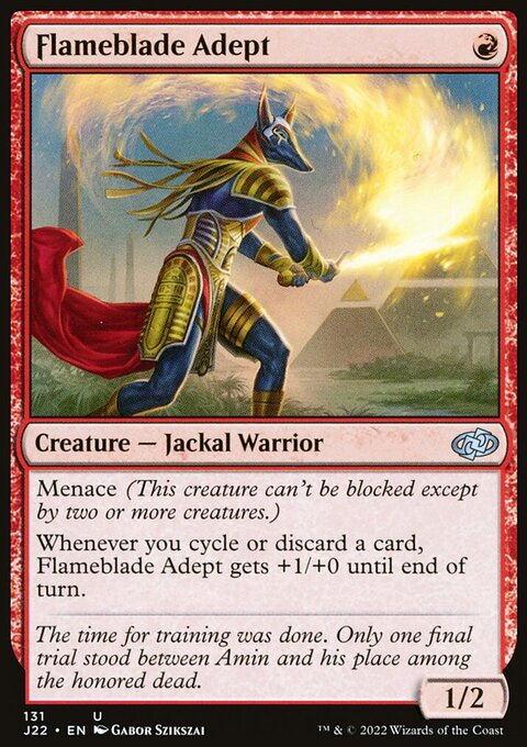 Flameblade Adept [Jumpstart 2022]