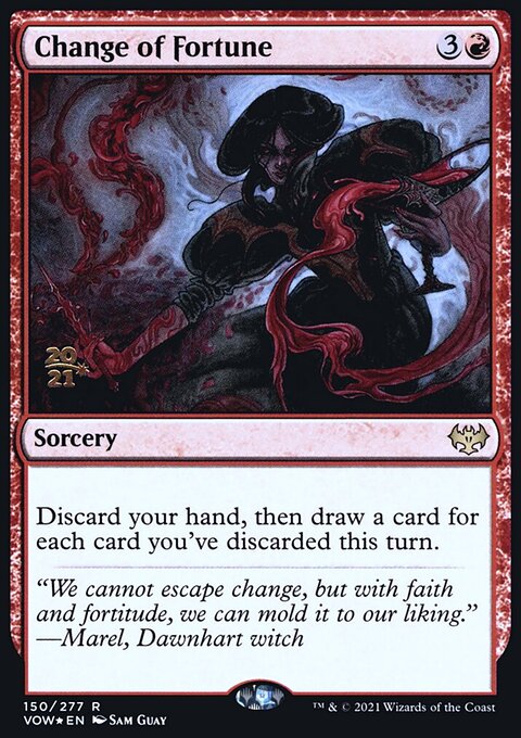 Change of Fortune [Innistrad: Crimson Vow Prerelease Promos]