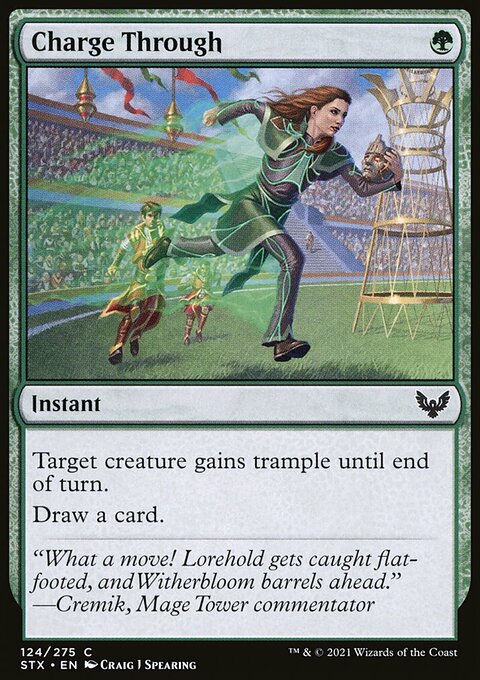 Charge Through [Strixhaven: School of Mages]