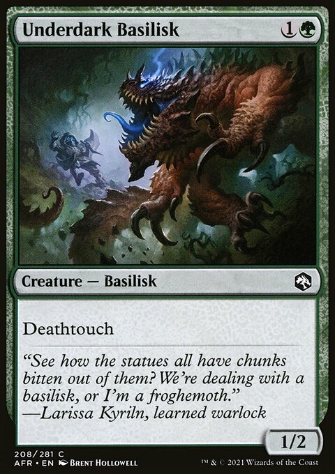 Underdark Basilisk [Dungeons & Dragons: Adventures in the Forgotten Realms]