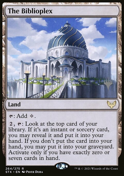 The Biblioplex (Promo Pack) [Strixhaven: School of Mages Promos]