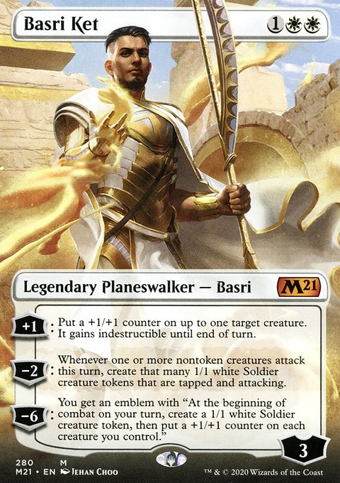Basri Ket (Borderless) [Core Set 2021]