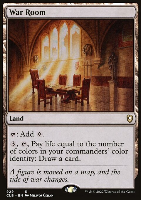 War Room [Commander Legends: Battle for Baldur's Gate]