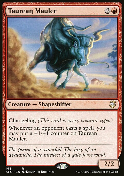 Taurean Mauler [Dungeons & Dragons: Adventures in the Forgotten Realms Commander]