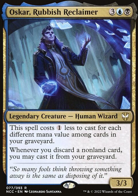 Oskar, Rubbish Reclaimer [Streets of New Capenna Commander]