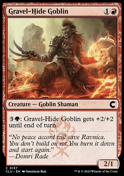 Gravel-Hide Goblin [Ravnica: Clue Edition]