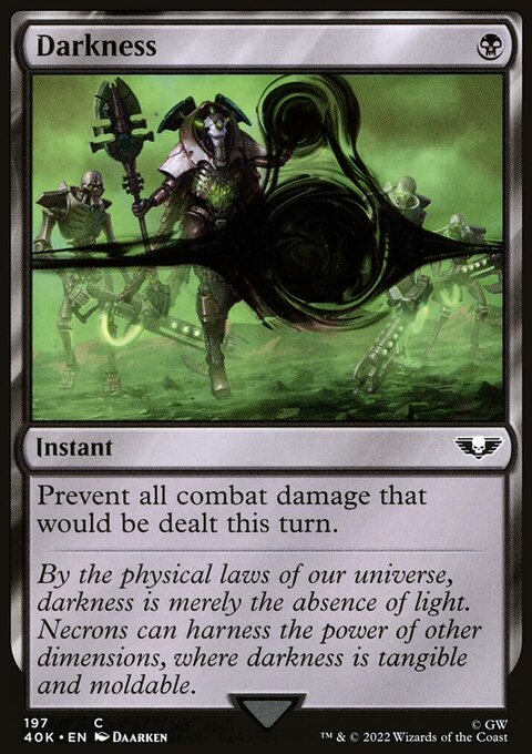 Darkness (Surge Foil) [Warhammer 40,000]