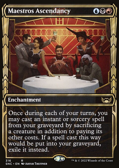 Maestros Ascendancy (Showcase Golden Age) [Streets of New Capenna]