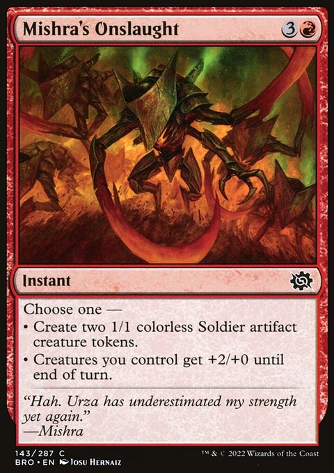 Mishra's Onslaught [The Brothers' War]