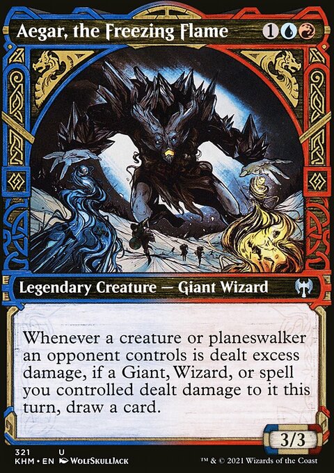 Aegar, the Freezing Flame (Showcase) [Kaldheim]