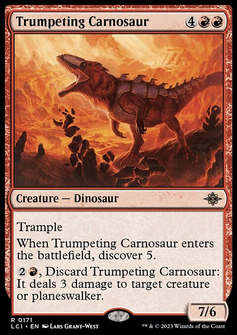 Trumpeting Carnosaur [The Lost Caverns of Ixalan]